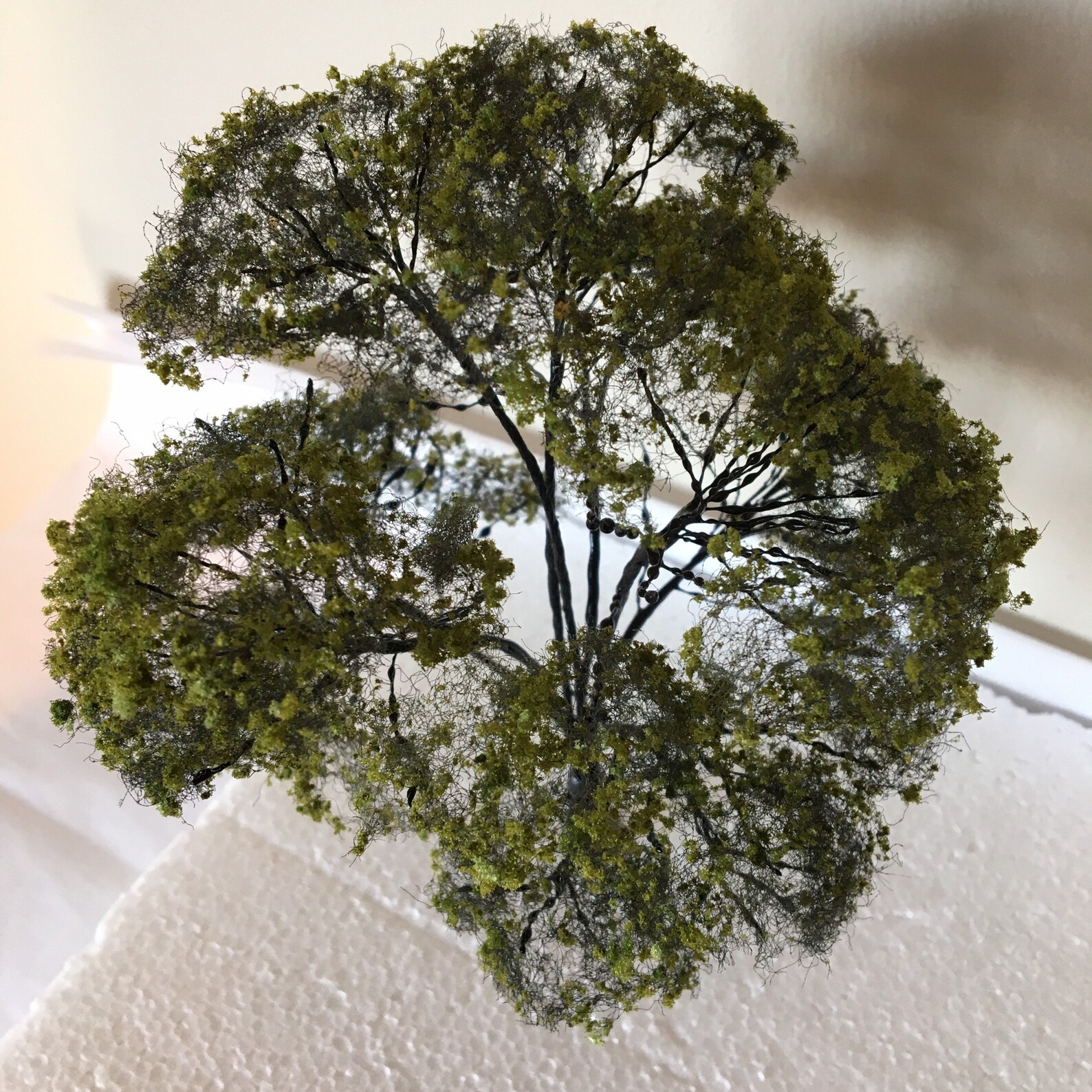 Dollhouse Miniature Tree 6.5 Tall Etsy