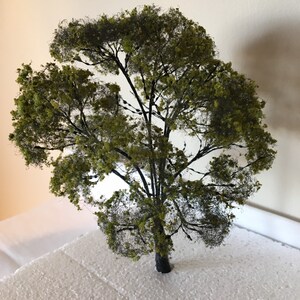 Dollhouse miniature tree 6.5” Tall