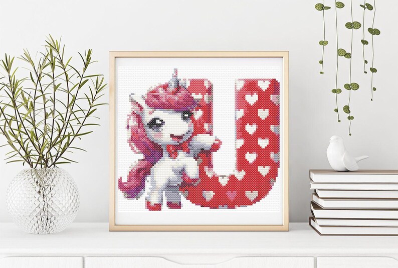 Mini Baby Alphabet 90x90 Stitches Cross Stitch Pattern Letters ...
