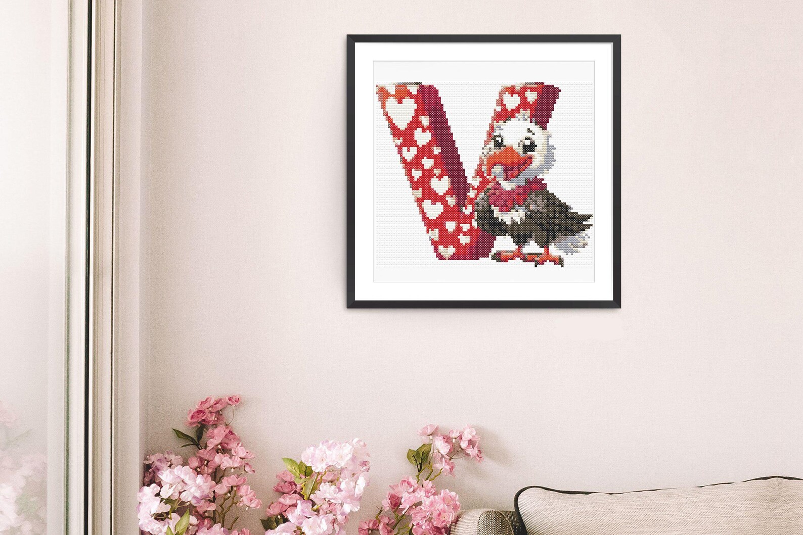 Mini Baby Alphabet 90x90 Stitches Cross Stitch Pattern Letters ...
