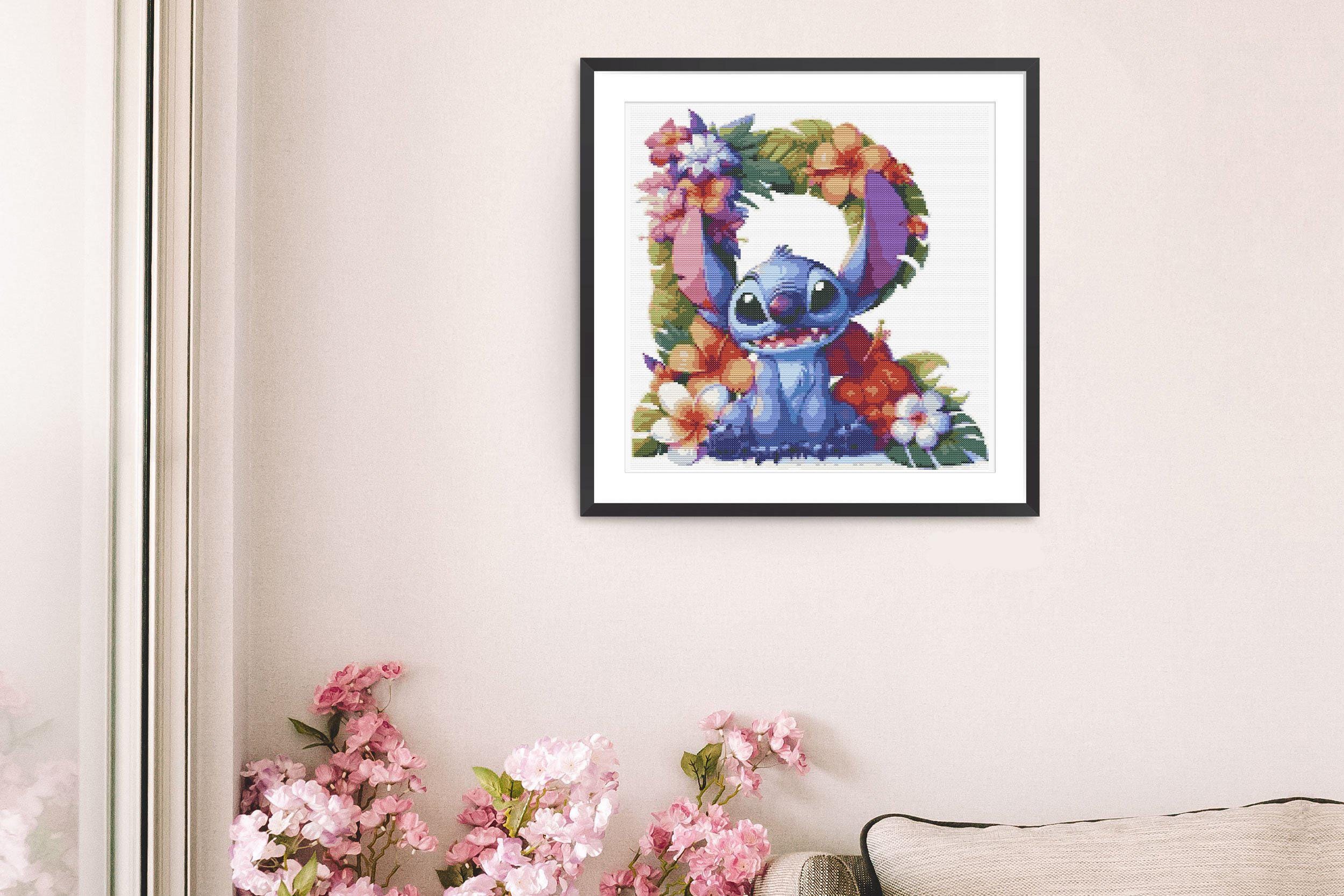 Stitch R Initial Cross Stitch Pattern Floral Alphabet Embroidery, Flower Letters Xstitch ...