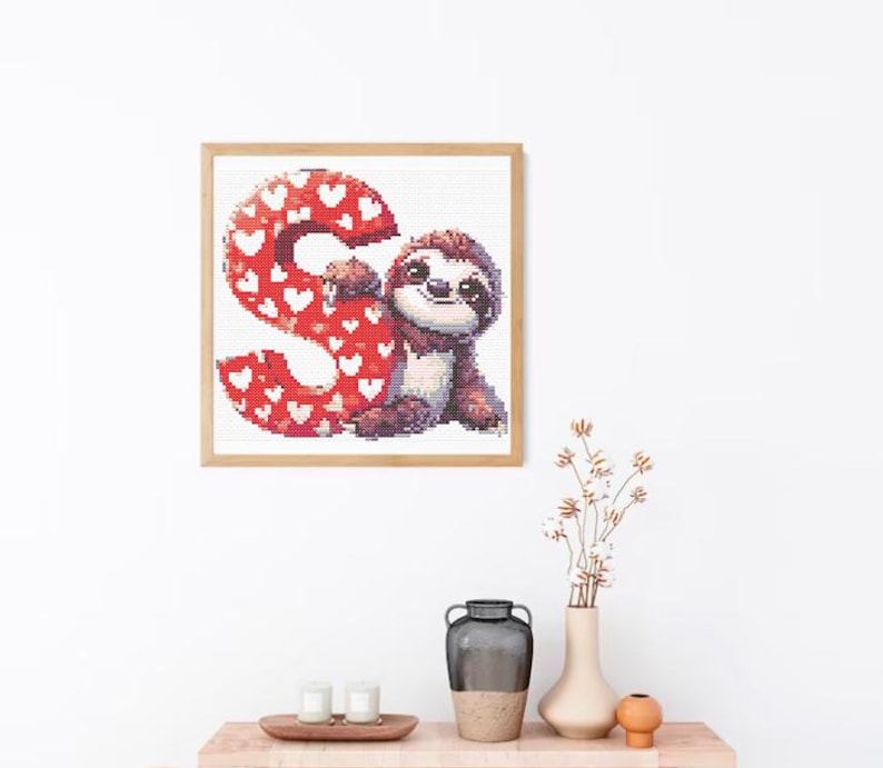 Mini Baby Alphabet 90x90 Stitches Cross Stitch Pattern Letters ...