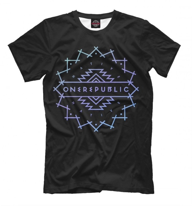 OneRepublic Native TShirt One Republic Graphic TShirt Etsy