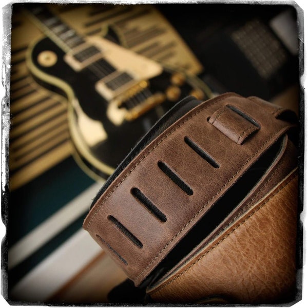 Premium Leather Guitar Strap for Style and Comfort, Custom Leather Guitar Strap, Personalized Guitarist Gift, Electric & Guitar Holder