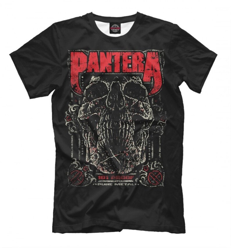 Pantera Band Skull T-Shirt Men's Women's All Sizes | Etsy