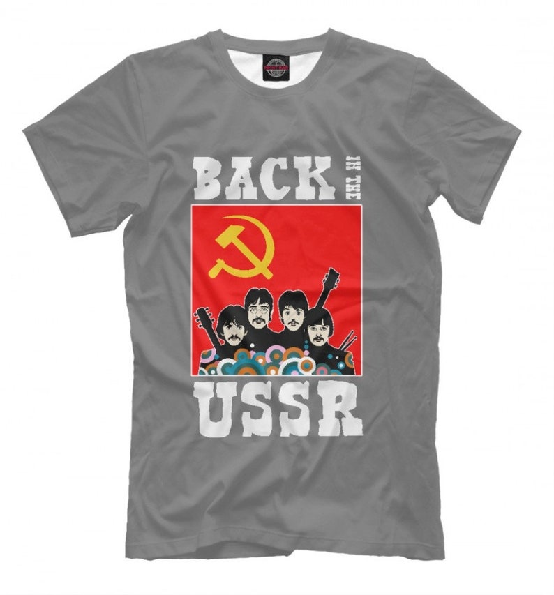 The Beatles Back in the USSR T-Shirt Men's Women's | Etsy
