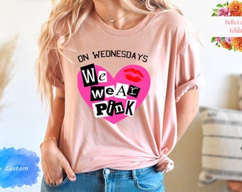 on wednesdays we wear pink moletom com capuz