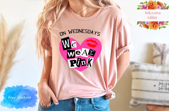 on wednesdays we wear pink shirt