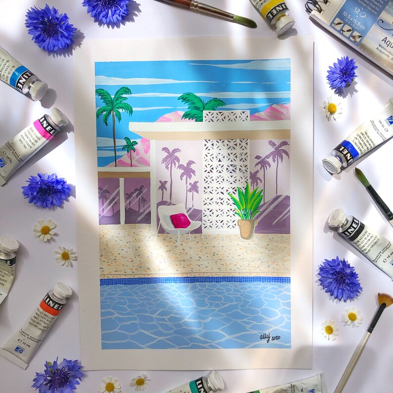 Palm Springs Peinture art