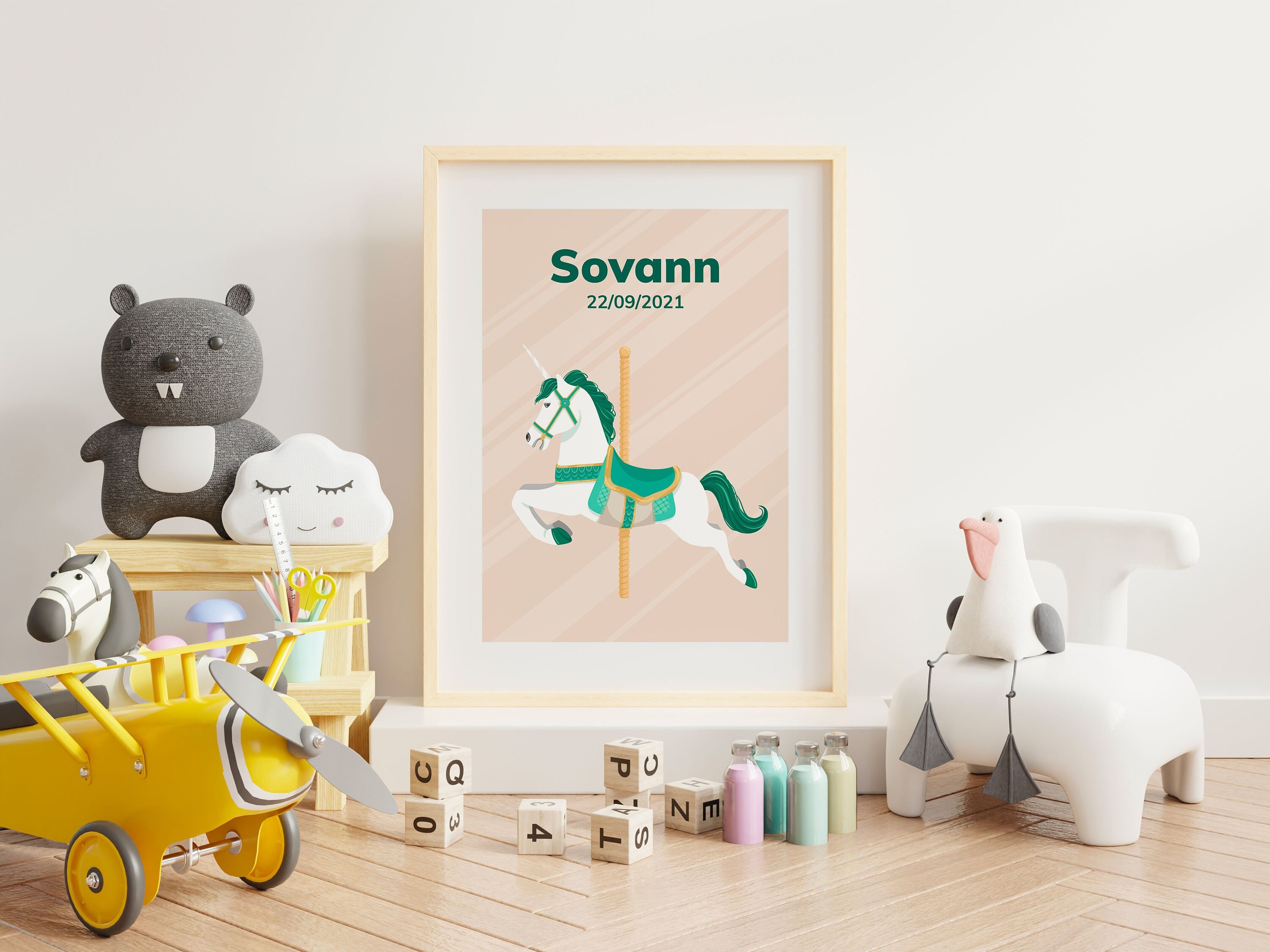 Affiche Enfant Personnalisable