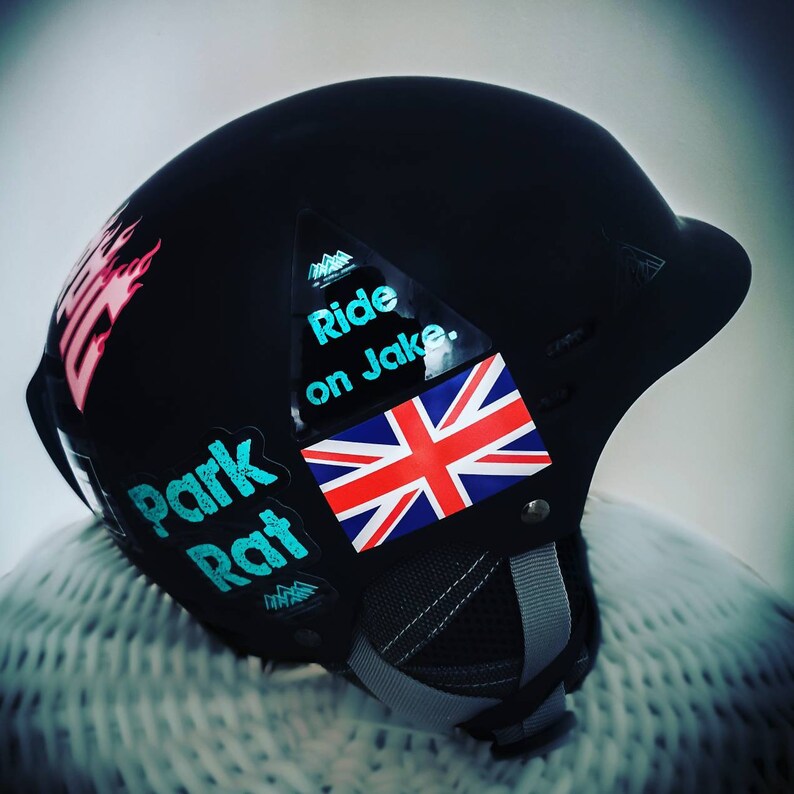 Snowboard Sticker Ride on Jake jake Burton Snowboarding Etsy