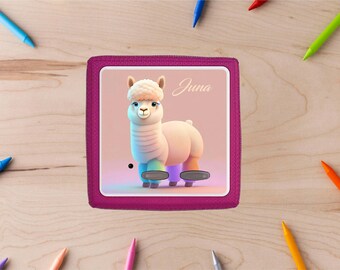 Personalized sticker for Toniebox, individual Toniebox foil, Toniebox sticker, Toniebox with name Alpaca