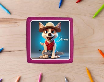 Personalized sticker for Toniebox, individual Toniebox foil, Toniebox sticker, Toniebox with name dog
