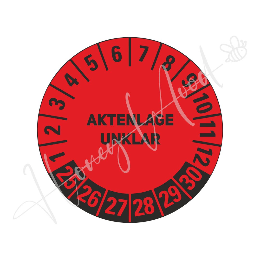Unclear Sticker Documentation Unclear 12 Fun Inspection Stickers Novelty Items Tuning ...