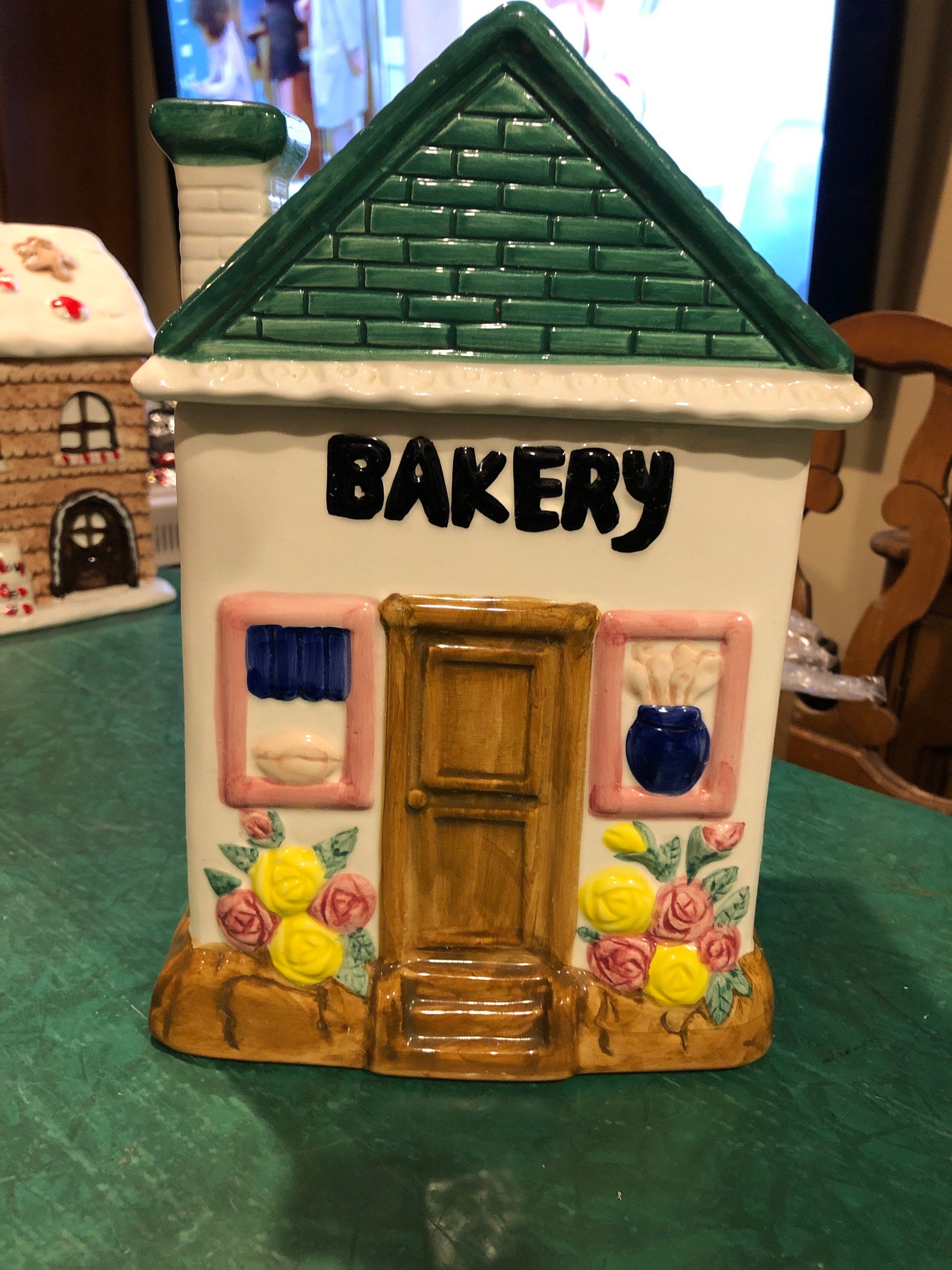 Beautiful Bakery cookie jar Etsy