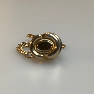 Gold Toned Tie Tack