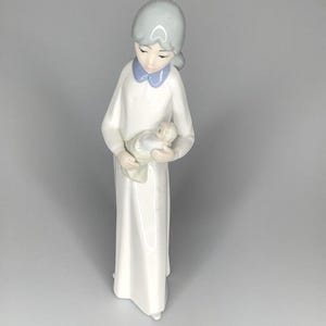 Vintage CASADES Mother and Baby Figurine