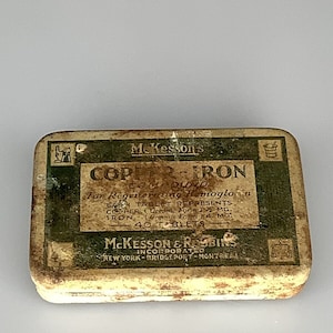 Antique Pill Tin