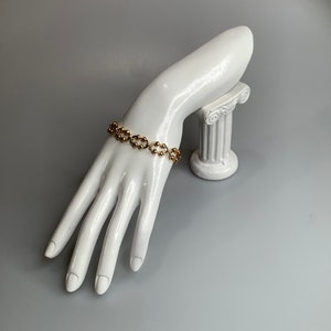 Gold Toned Avon Link Bracelet