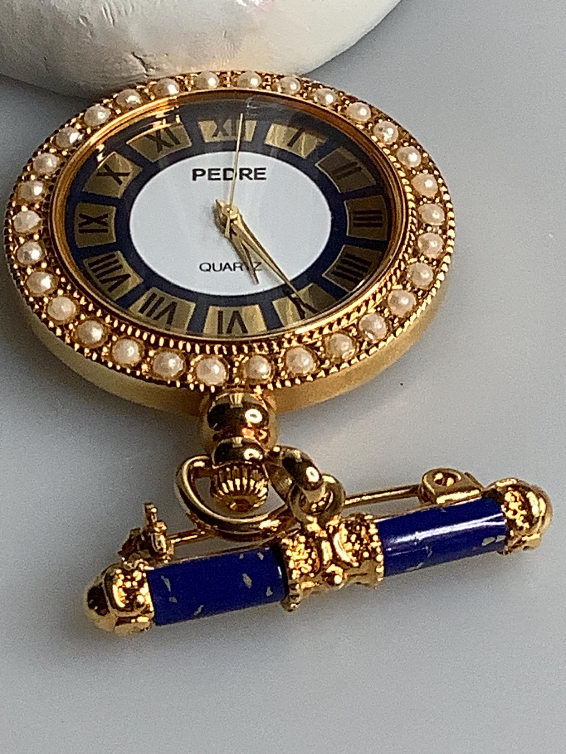 Vintage Pedre Women’s Quartz Watch – Colorful Dial, New Battery Pedre Watch - Etsy main image 3