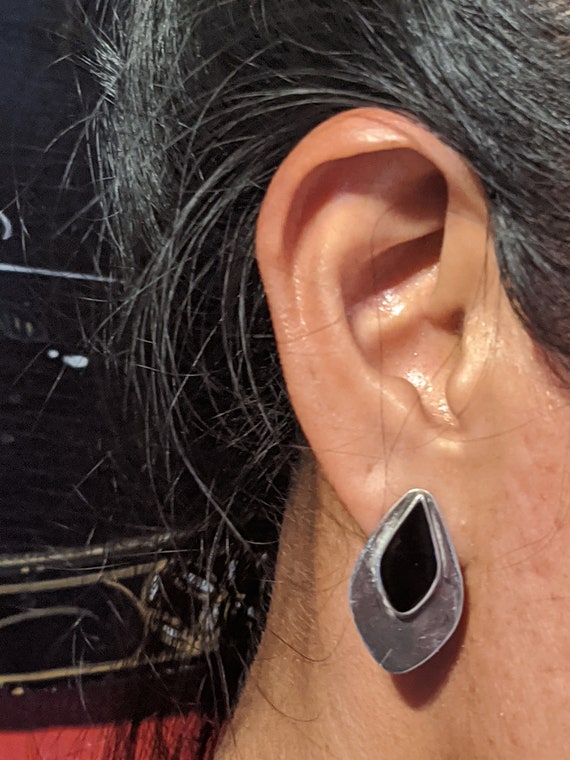 Vintage Sterling Silver ND Earrings