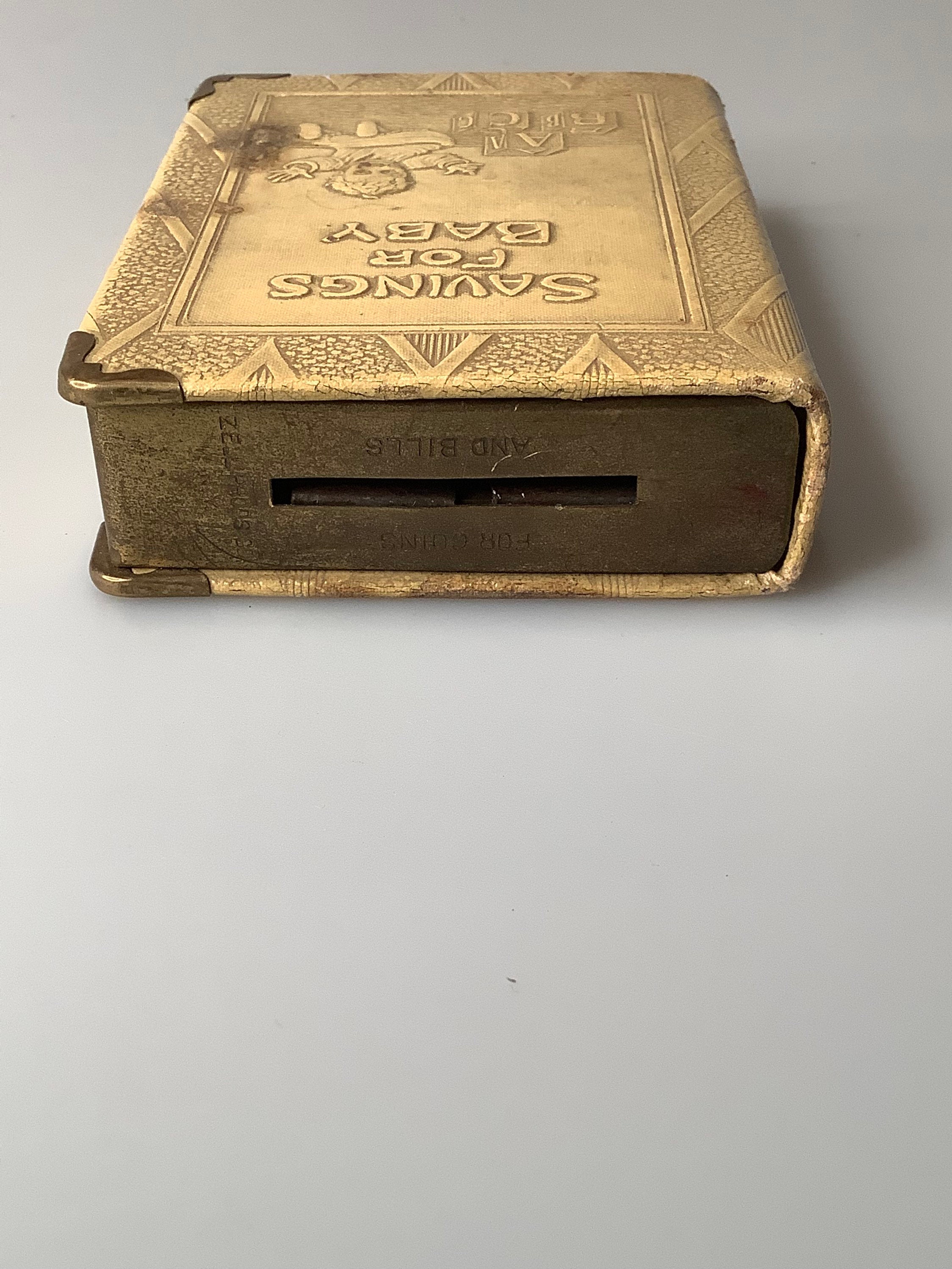 Vintage ZELL Coin Bank - Etsy