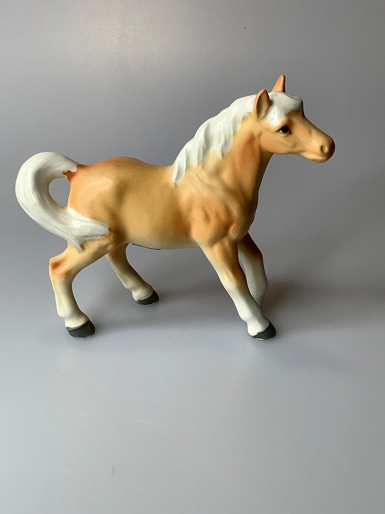 Vintage Enesco Horse Figurine Etsy