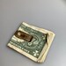 Porte-billets Vintage Anson Argenté Avec Album Photo - Gravure 'Love Ralph 1964'
