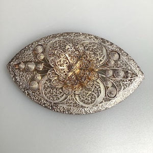 Topazio Portugal Filigree Brooch