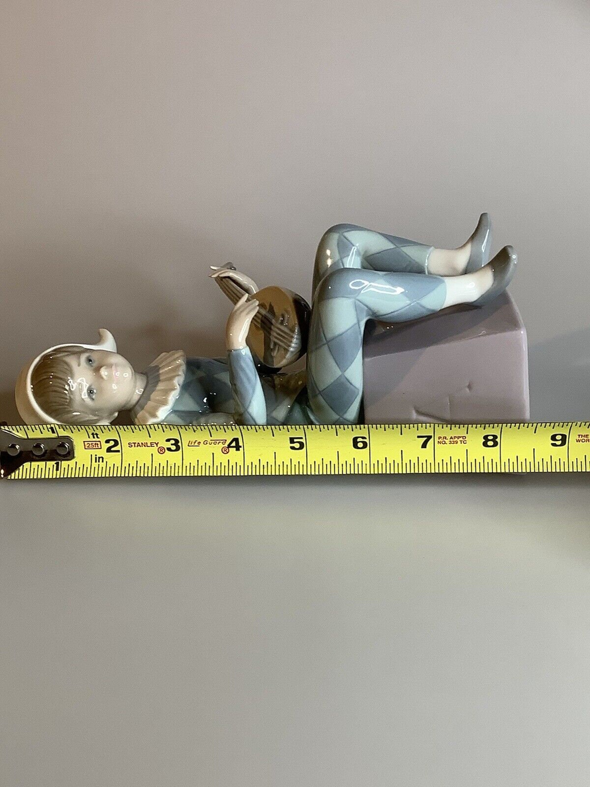 1980 Lladro Harlequin A Block Figurine - Etsy