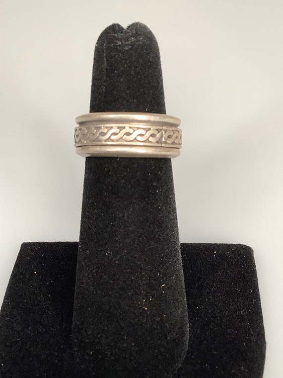 Sterling Silver Spinner Ring