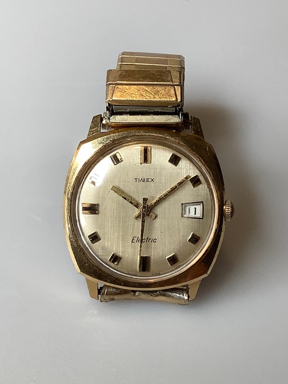 Vintage Timex Electric Mens Watch - Etsy