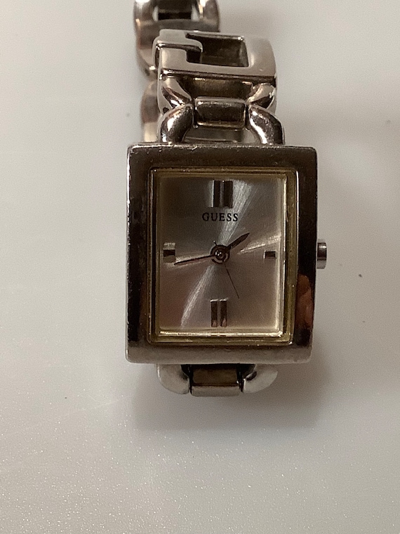 Guess Silver Toned Watch