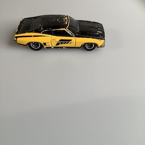 Hot Wheels 1973 Ford Falcon XB- Black With Green Stripes