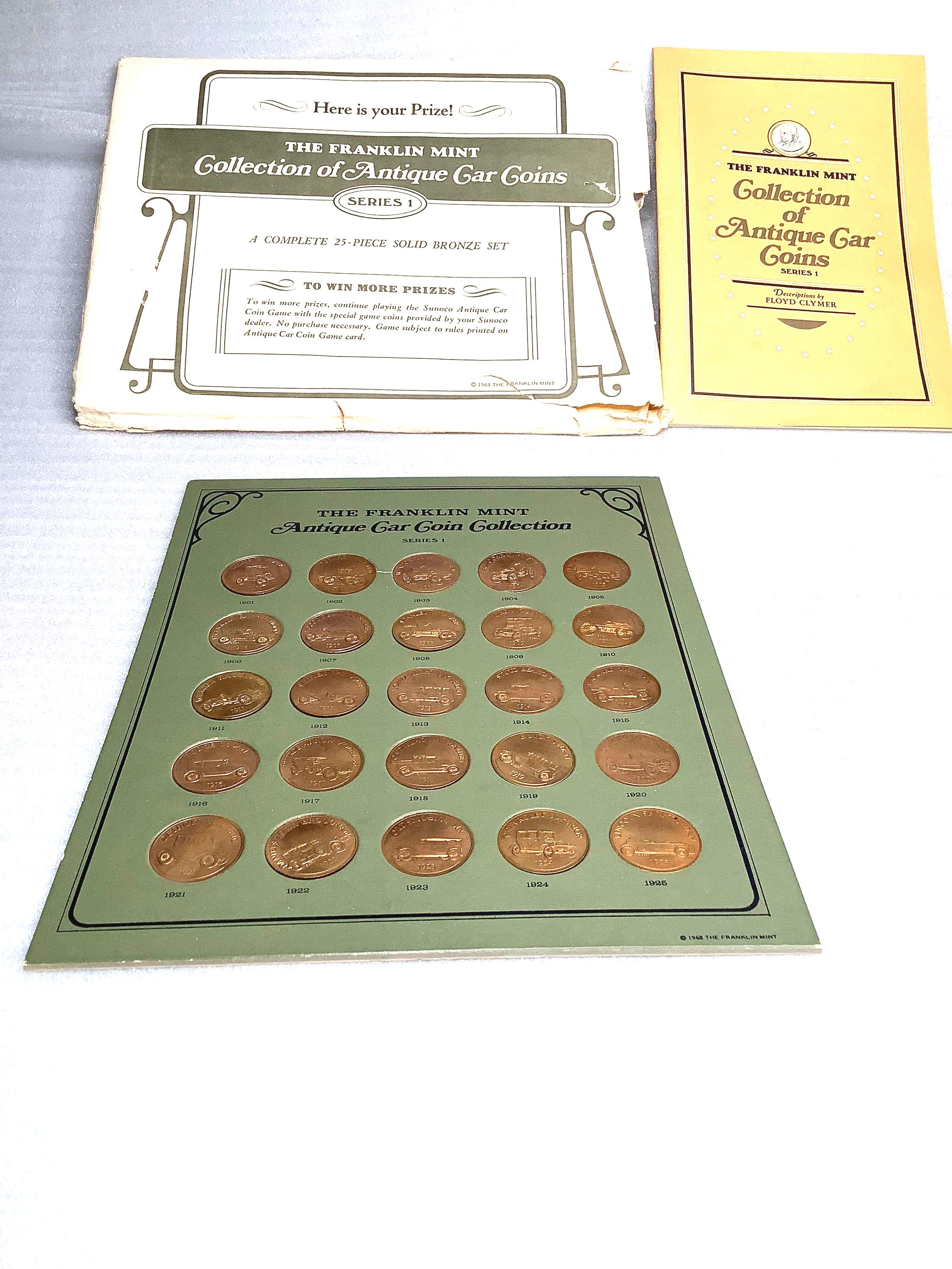 Franklin Mint Collectibles Antique Cars - Etsy