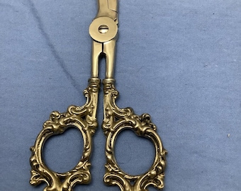 Antique Sterling Silver Scissors and Shoe brush