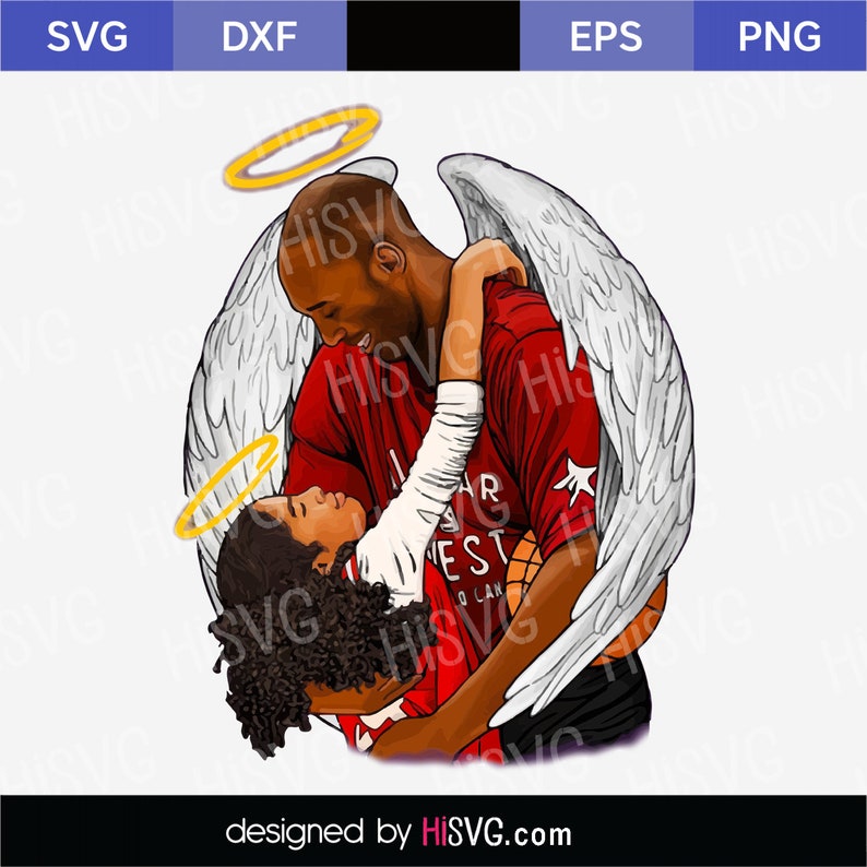Download Kobe Bryant SVG PNG for Cricut Silhouette Cut File | Etsy