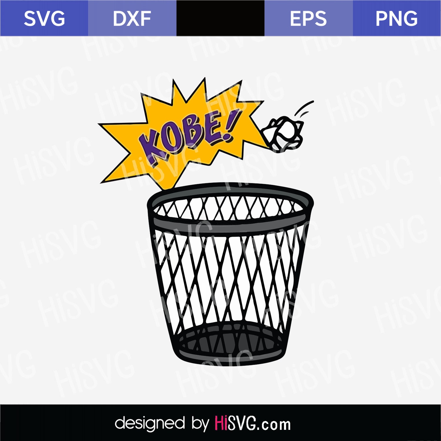 Download Kobe Bryant Svg Png For Cricut Silhouette Cut File Etsy