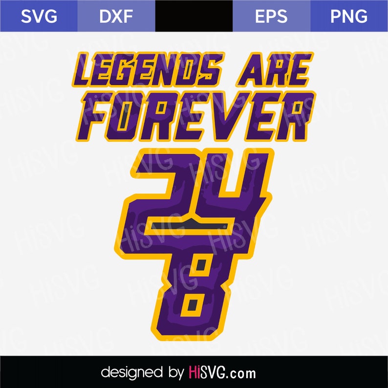 Download Kobe Bryant SVG PNG for Cricut Silhouette Cut File | Etsy