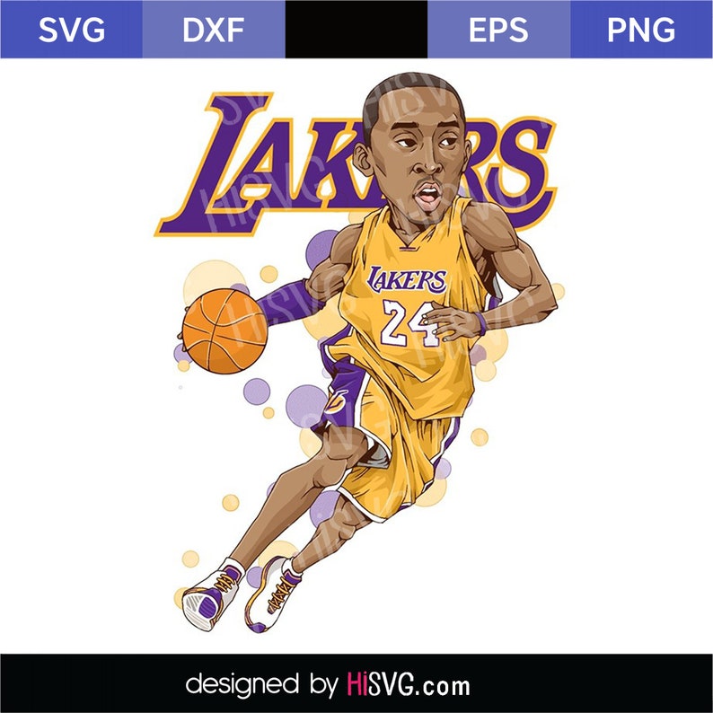Download Kobe Bryant SVG PNG for Cricut Silhouette Cut File | Etsy