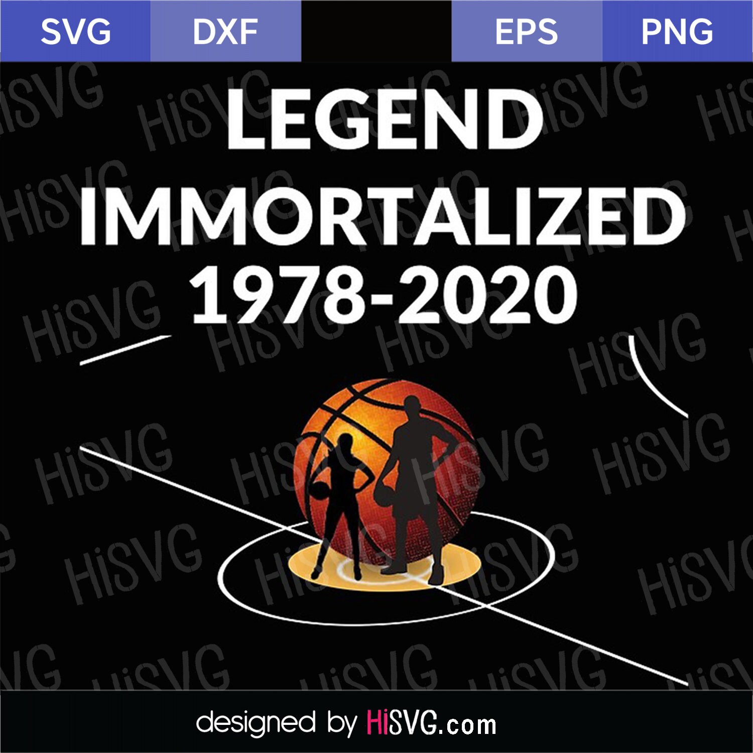 Download Kobe Bryant Svg Png For Cricut Silhouette Cut File Etsy