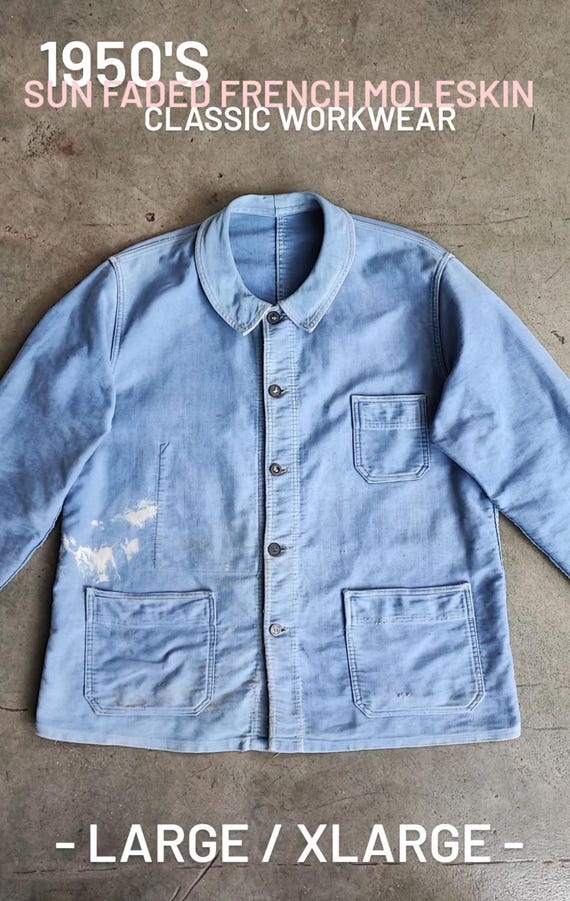 50s moleskin jacket french - Gem