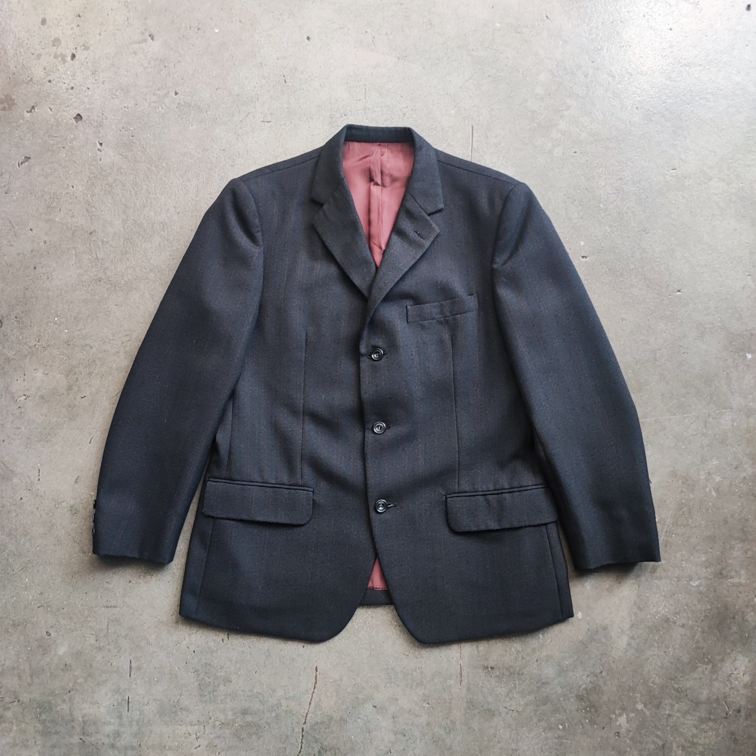 Circa 60s French Polyester/wool Jacket From Belle Jardinière Circa 60s French Polyester/wool Jacket From Belle Jardinière