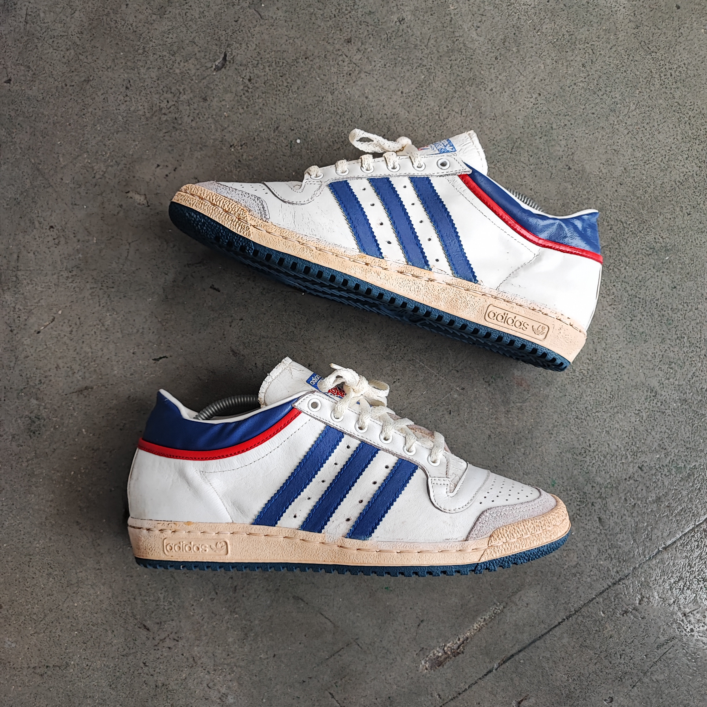 Circa 1970/80s Adidas Top Ten/ Made in France / New Old Circa 1970/80s Adidas Top Ten/ Made in France / New Old