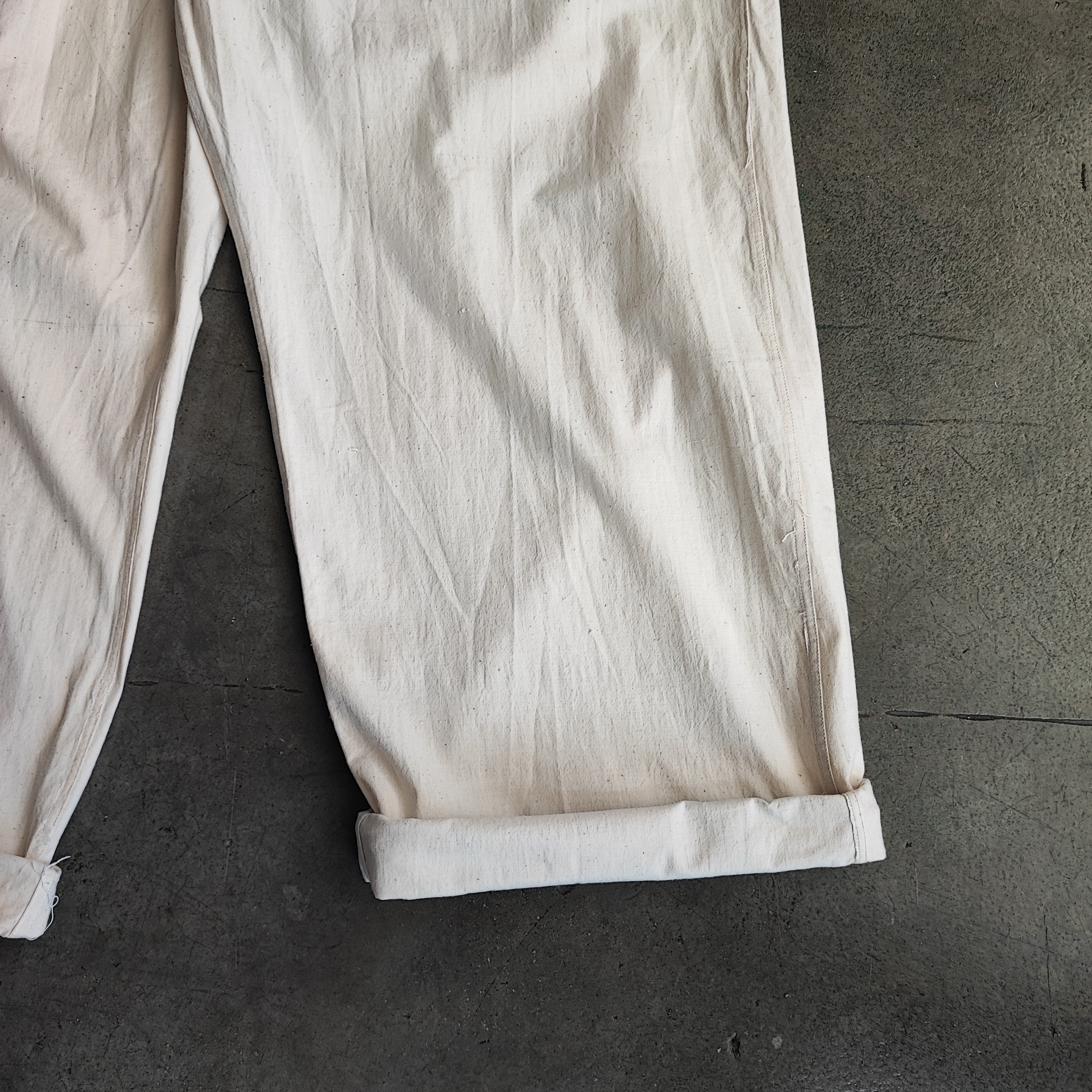 50‘s Vintage | French army alpine pants Circa 1950s French Army Alpine Hunter Cotton Over Pant