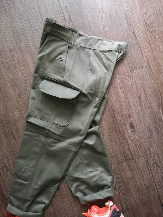 Circa 60s/70s french army M64 pant / Made in Fran… - image 9
