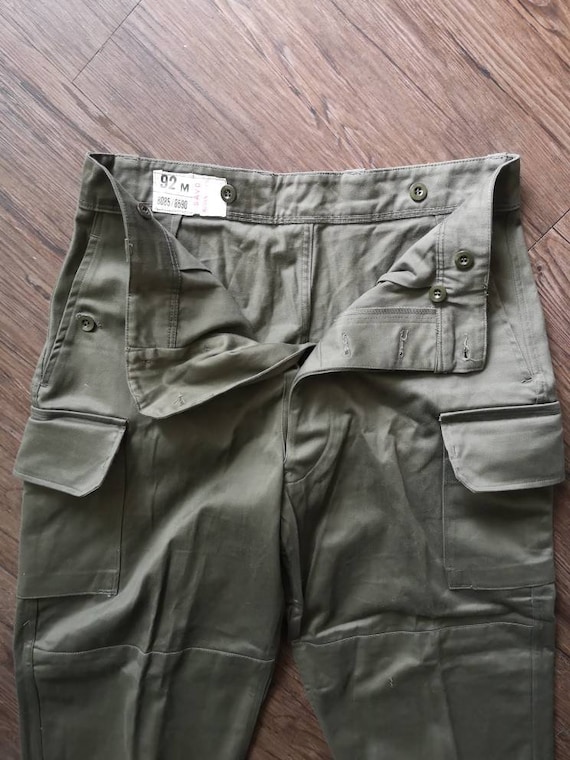 Circa 60s/70s french army M64 pant / Made in Fran… - image 4