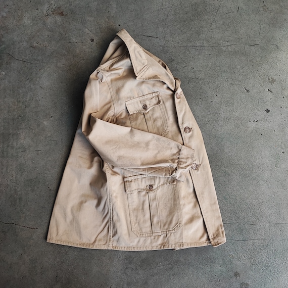 Circa 1950s French civilian Sahara jacket / made … - image 4