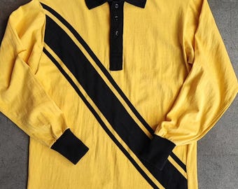 Circa 1950/60s Le Coq Sportif football jersey / Size Medium / Made in France / DEADSTOCK / classic vintage sportswear fashion casual design