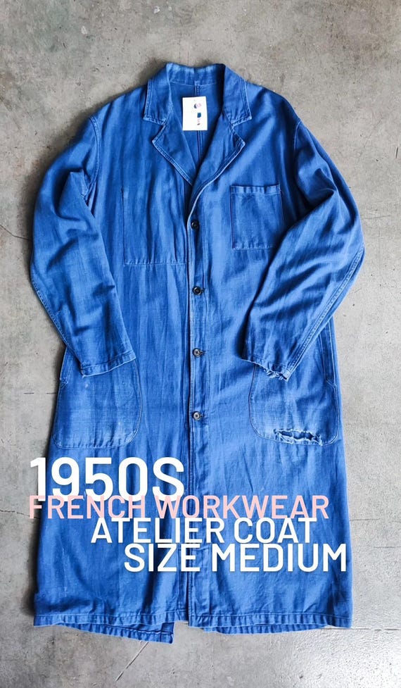 1950s フランス製 アトリエコート French Atelier Coat 1950s〜Vintage French Atelier Coat